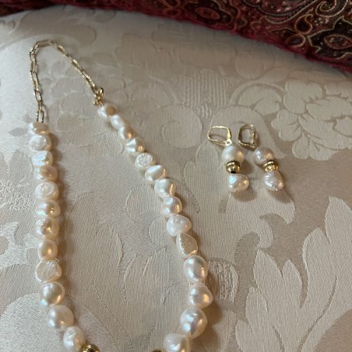 pearl necklace set