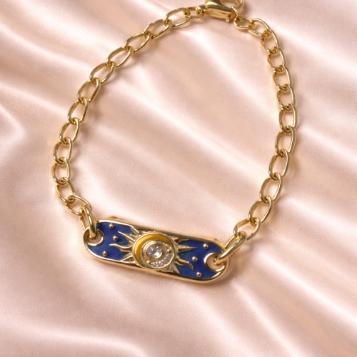 Celestial Silver Bracelet