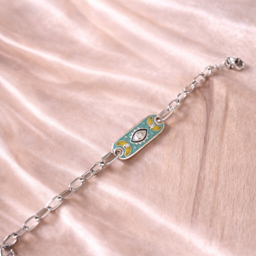 Evil Eye Silver Bracelet