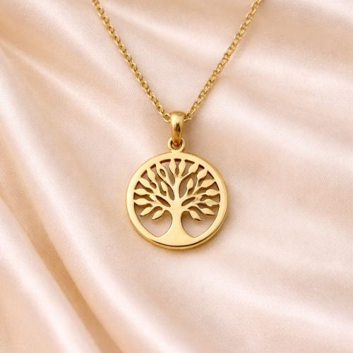 Tree Of Life Gold Chain Pendant