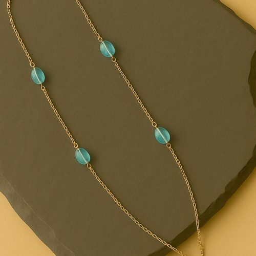 Apatite Gold Chain