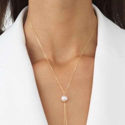 Pearl Pendant Necklace for Mother