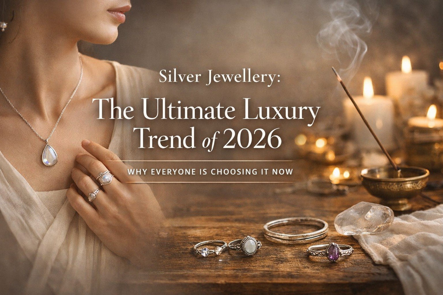 Why Silver Jewellery Is the Ultimate Luxury Trend of 2026 — And Why Everyone Is Choosing It Now
