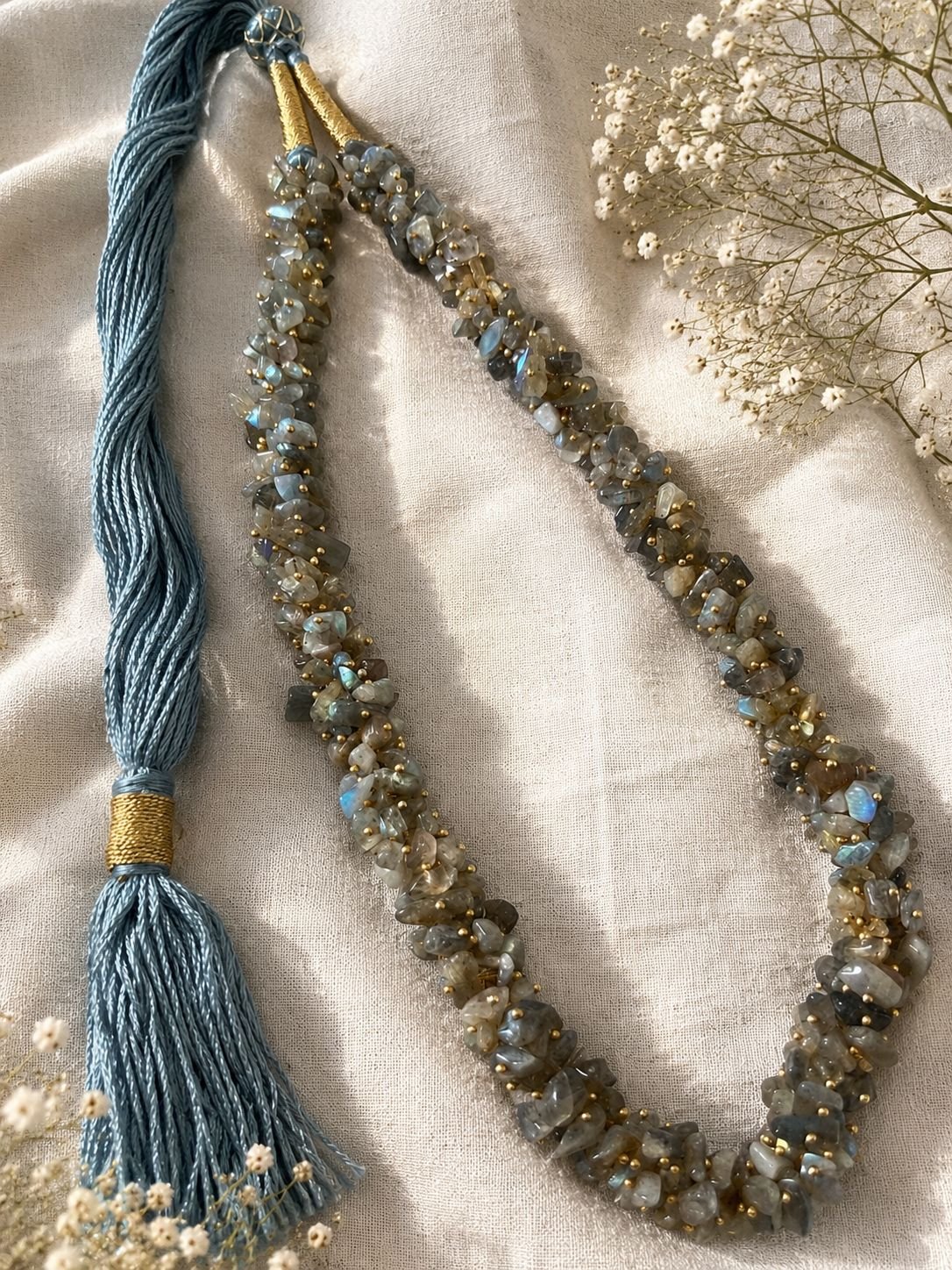 Labradorite Chip Necklace