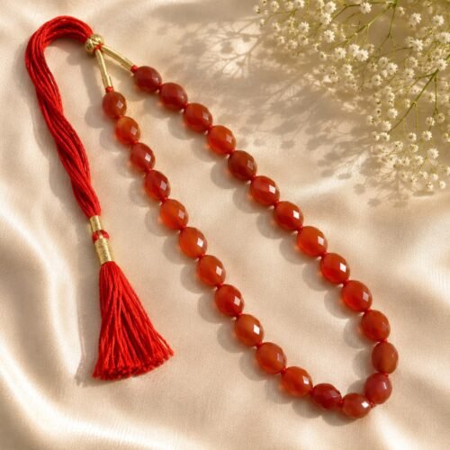 Carnelian Tumble Necklace