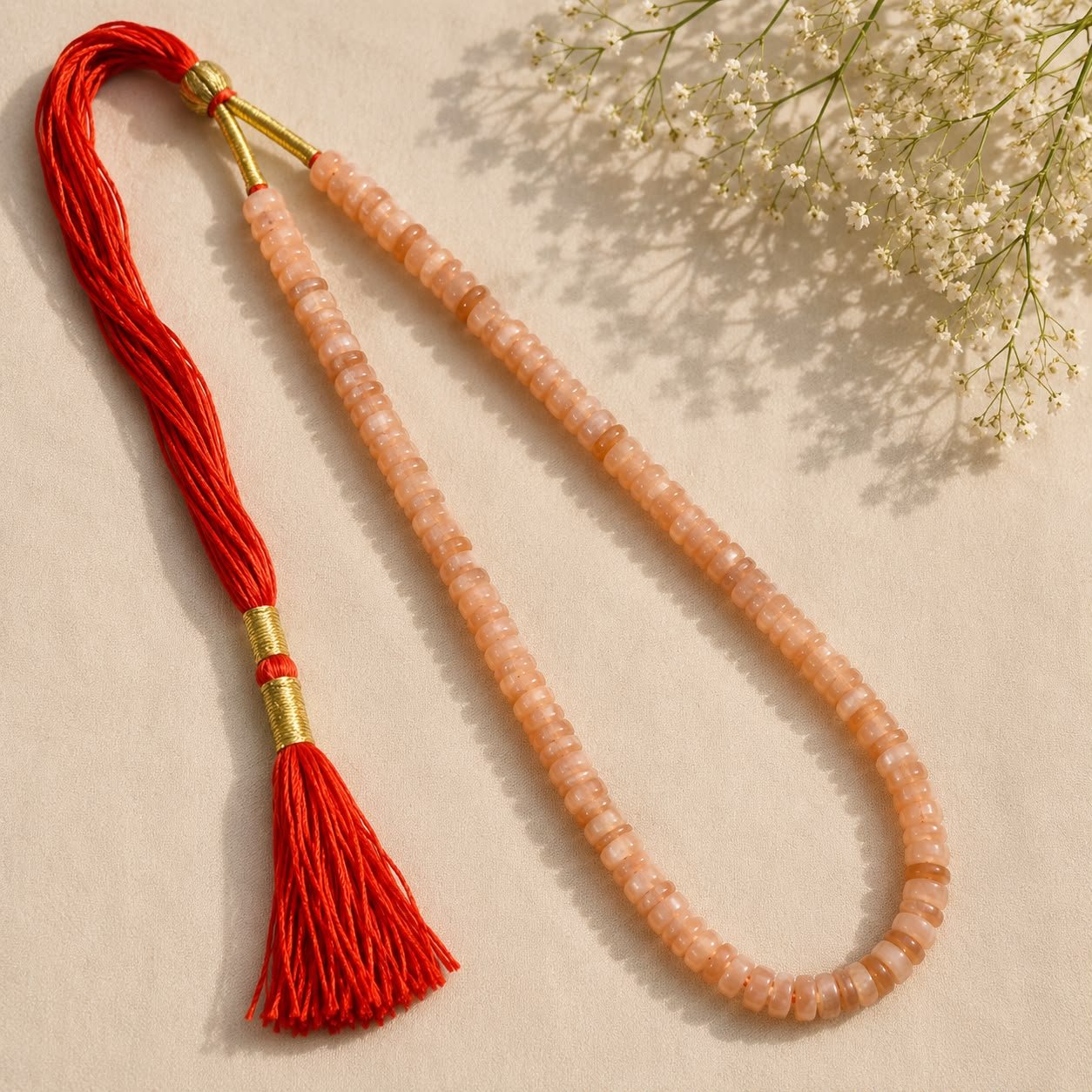 Moonstone Tyre Necklace