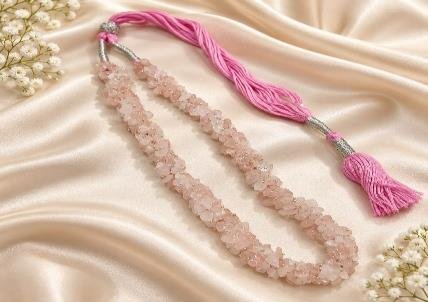 Rose Quartz Chip Necklace