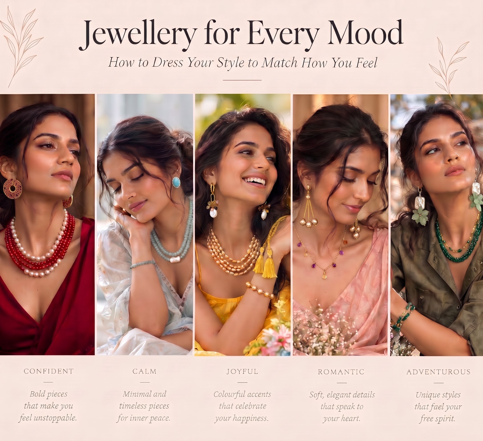 Jewellery for Every Mood: How to Dress Your Style to Match How You Feel